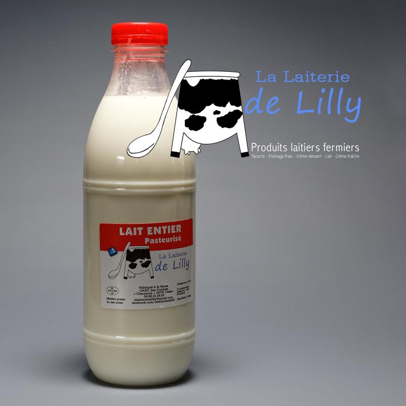 lait cru entier 1l - Drive des Campagnes